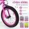 16/18 Inch LED Lighted Kids Bike with Training Wheels & Headlight